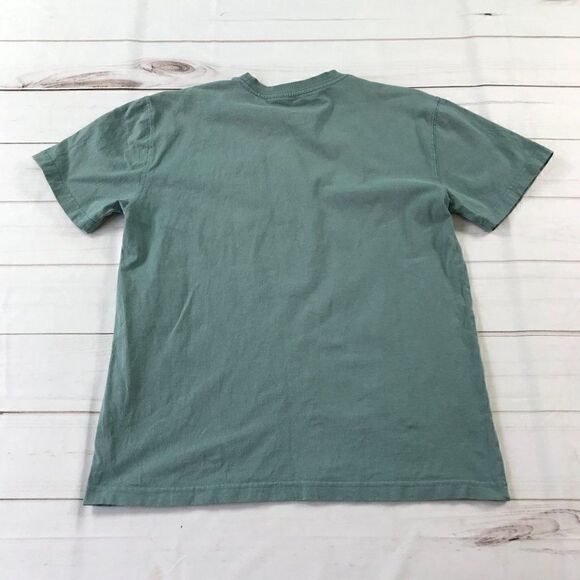 Dickies Men's Heavy Weight Crew Neck Dockside Blue Shirt Medium - Picture 3 of 7